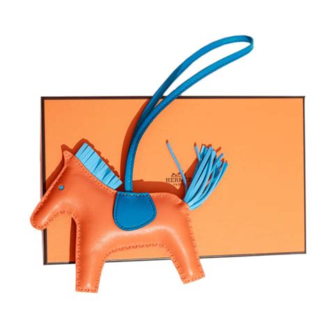hermes horse rodeo bag charm